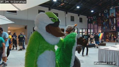 Fur Con AI on Twitter: "I'm a triceratops, Come check out what you are ...