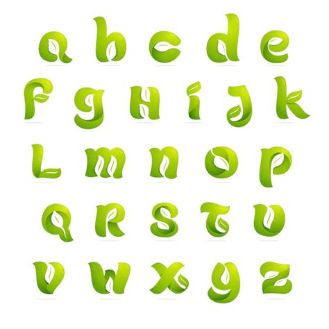 Green alphabet Images - Free Download on Freepik