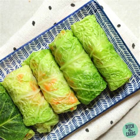 Cabbage Spring Rolls 的图像结果