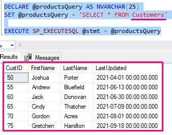 Dynamic SQL Query for Beginners 的图像结果