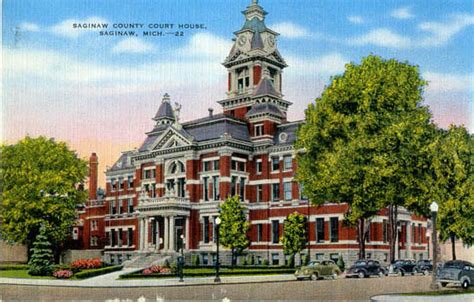 Penny Postcards from Saginaw County Michigan