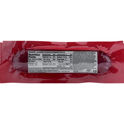 Johnsonville Jalapeno Cheddar Brats Nutrition Delicate Colors | www ...