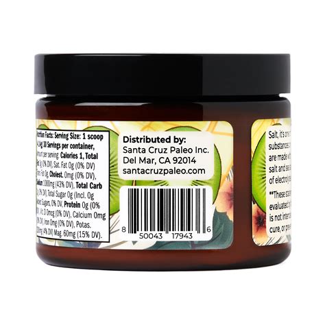 Kiwi Lemonade Electrolyte Tub – Santa Cruz Paleo