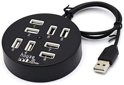 ZEBRONICS Zeb-100HB 4 Ports USB Hub for Laptop, PC Computers, Plug ...
