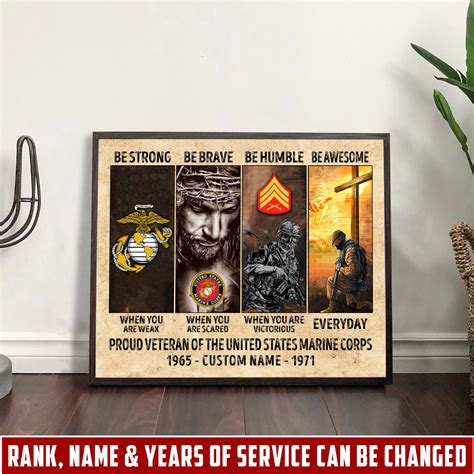Us Marines Poster
