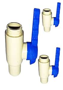 DEHRAN CPVC Ball Value 1 inchi(25mm) for Control Water Flow (1 ...