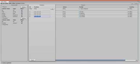 Unity Get Data From SQL 的图像结果