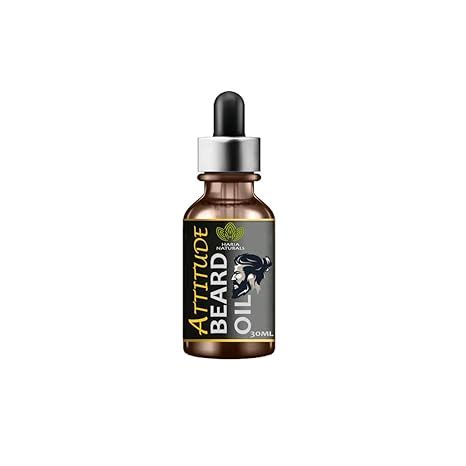 Haria Naturals Attitude Beard Growth Oil, For Men Infused With The ...