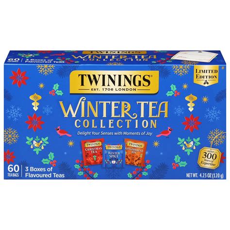 Amazon.com : Twinings Winter Tea Collection, Limited Edition Holiday ...
