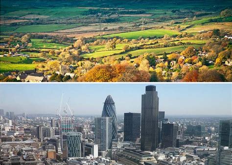 City vs Country 的图像结果