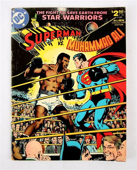 At Auction: Superman vs Muhammad Ali: oversize treasury editio