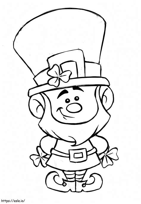 Leprechaun Coloring Pages St. Patricks Day Coloring Page St Patricks