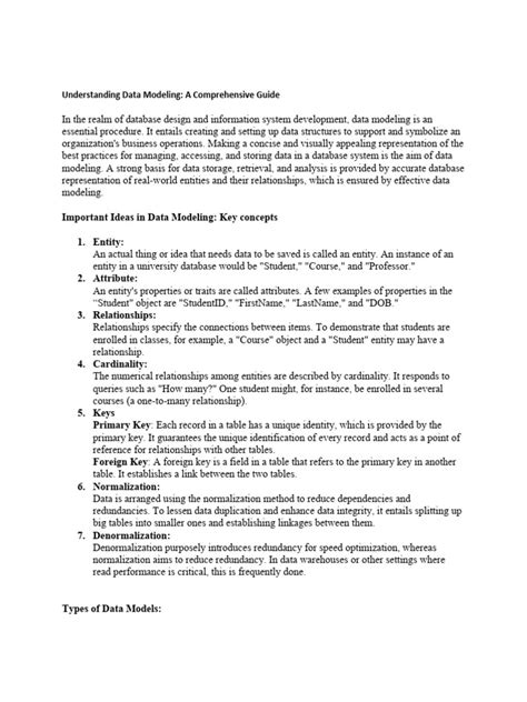 Data Modelling Concepts 的图像结果