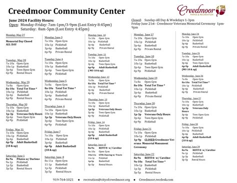 Creedmoor Community Center | City of Creedmoor