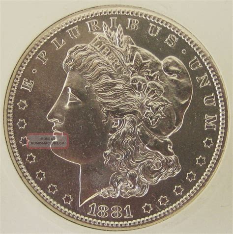 1881 - S Morgan Silver Dollar - Brilliant Uncirculated