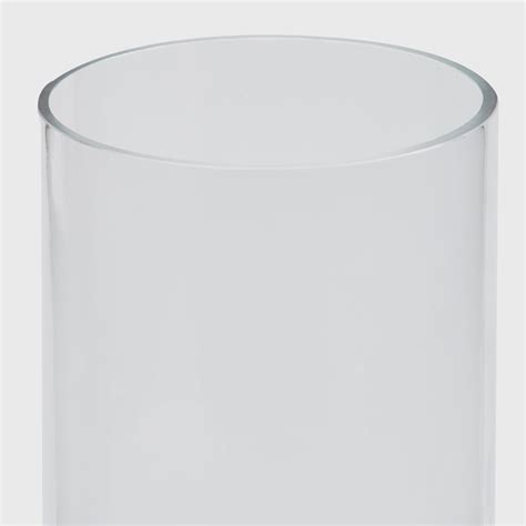 Buy Contour Glass Cylindrical Floor Vase from Home Centre at just INR ...