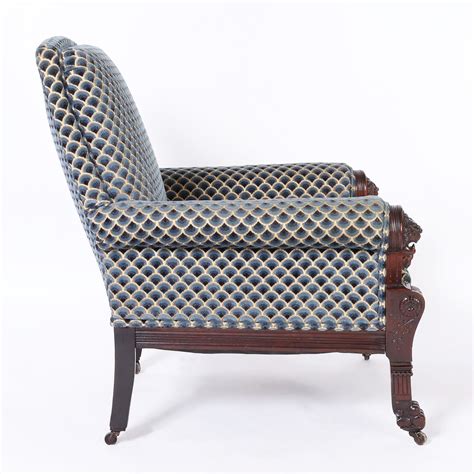 Pareja de sillas Club inglesas antiguas en venta en 1stDibs