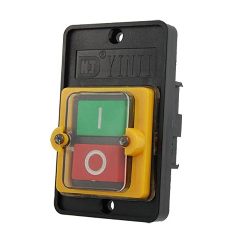uxcell On/Off Start Stop Water Proof Push Button Pushbutton Switch 10A ...