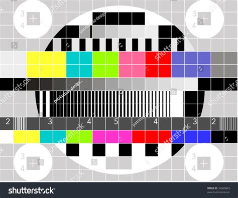 Retro Television Test Pattern