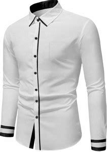 Ram Jewels Men Solid Casual White Shirt - Buy Ram Jewels Men Solid ...