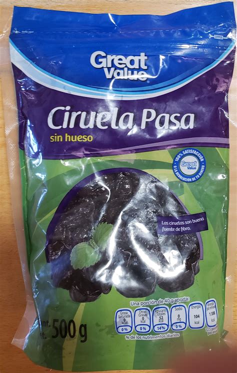 Ciruela Pasa En Ingles