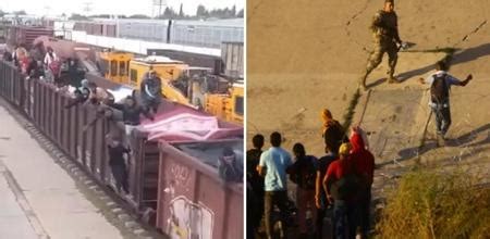 Thousands Of Migrants Board A Ferromex Train From Zacatecas Heading To ...