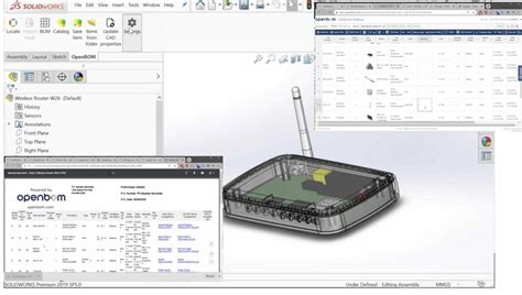 Image result for SolidWorks Creating Bom From Assembly Add Thumbnail