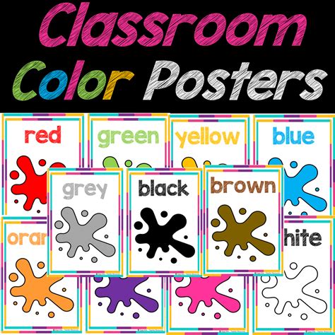 Image result for Classroom Color Chart