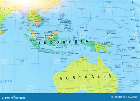 Political Map of Indonesia in Southeast Asia Stock Image - Image of border, asean: 139249395
