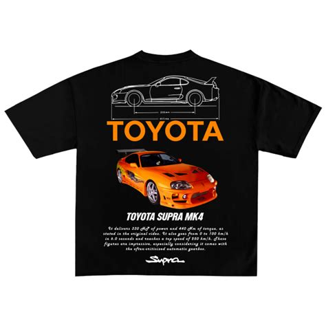Toyota Supra Motowear Oversized Tshirt | Novaro