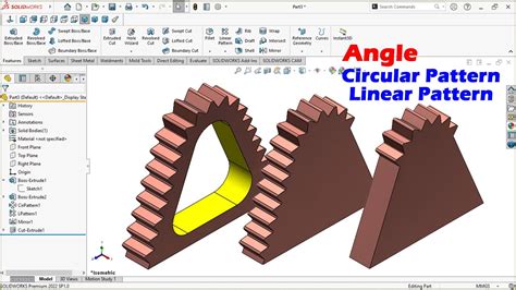 Image result for Patterning Features in SolidWorks