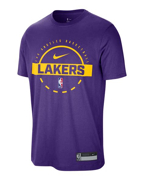 Los Angeles Lakers Authentics Men's Nike Dri-FIT NBA Practice T-Shirt ...