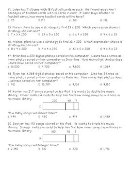 4th Grade Go Math Chapter 2 Test PDF 的图像结果