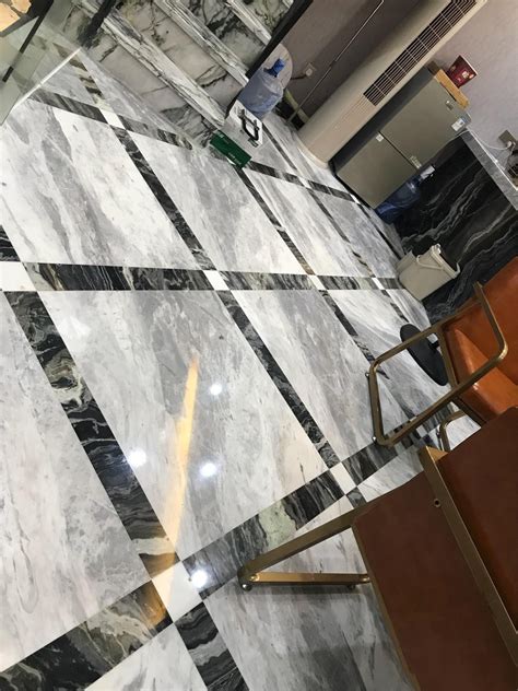 Marble Tiles | Stone Tiles - Atlantic Grey Marble Flooring Marble Tiles