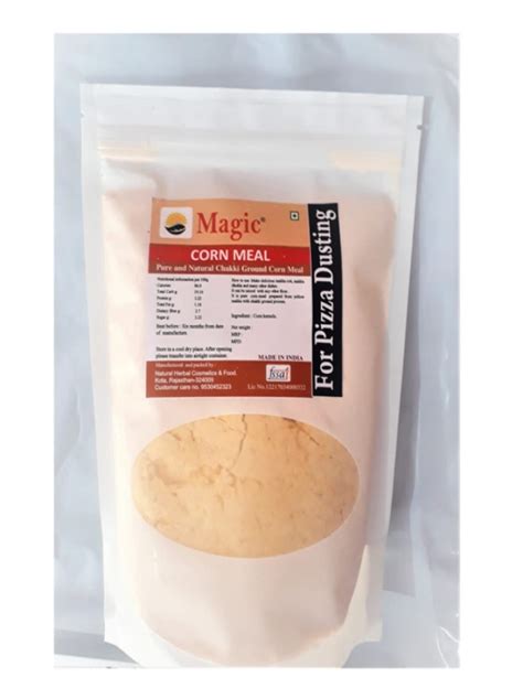 Magic Cornmeal for Pizza dusting 500g Pack : Amazon.in: Grocery ...
