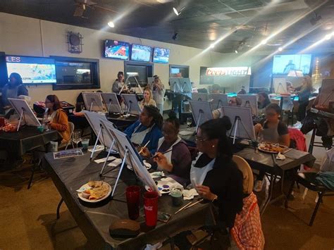 Wine and Canvas with Racheal , Wrigley Field, Fort Wayne, 11 January ...