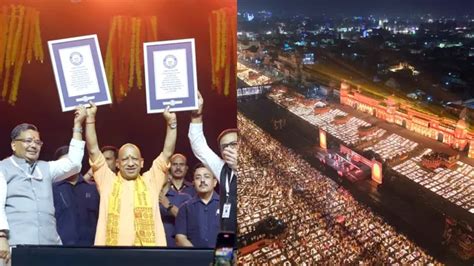 Ayodhya Deepotsav: Not One, Grand Diwali Event Makes Two Guinness ...