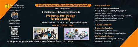 Die Casting Process Simulation Institute in India - Techsense