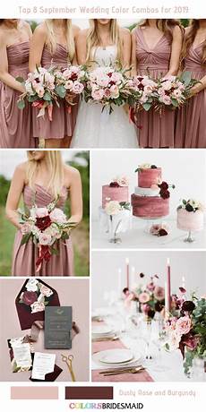 September Wedding Color Ideas by Top 8 September Wedding Color Combos For 2019 September Wedding Color Ideas
