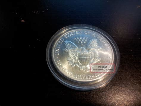 1999 American Eagle 1 Oz Silver Dollar Liberty Coin Painted Colorized