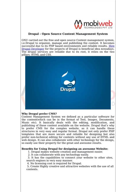 Content management system Drupal Development 的图像结果