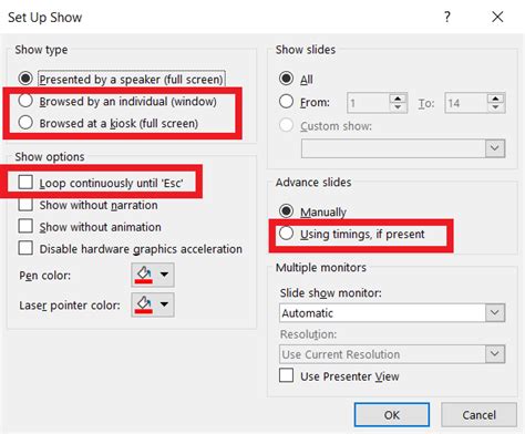 How to Play PowerPoint Slides Automatically 的图像结果