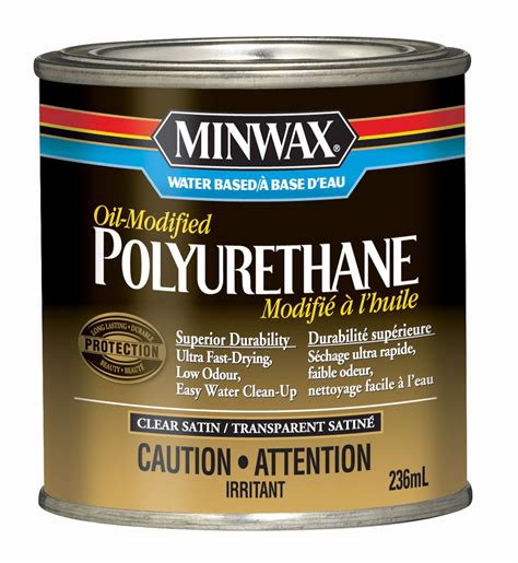 Water based polyurethane varnish from SHERWIN WILLIAMS | BMR