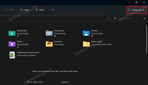 Image result for File Explorer Please Sign In