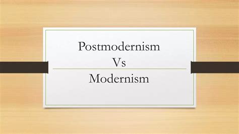 Postmodernism | PPTX