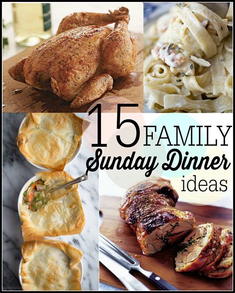 Different Ideas For Sunday Dinner at Judith Poche blog