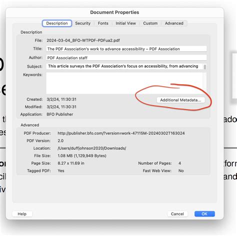PDF Metadata 的图像结果