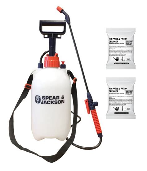 Buy Spear and Jackson - 2 x 100ml Path and Patio Cleaner sachets - 5L ...