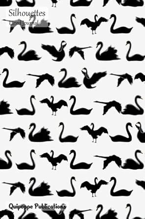 Silhouettes Lined Journal: Medium Lined Journaling Notebook ...