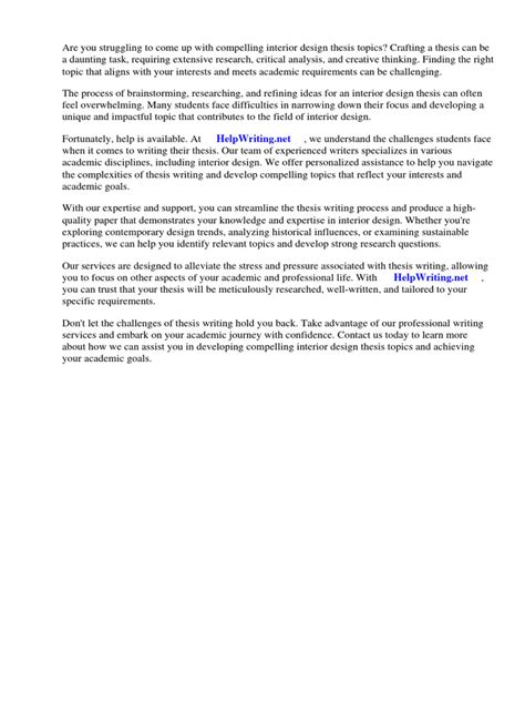 Dissertation Topics for Interior Design 的图像结果